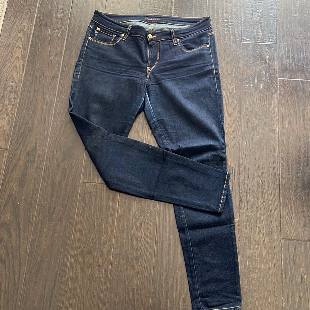 Work deal wash skinny jeans